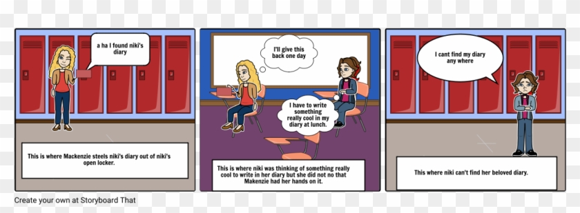 Dork Diaries - Dork Diaries Storyboard Clipart #3839443