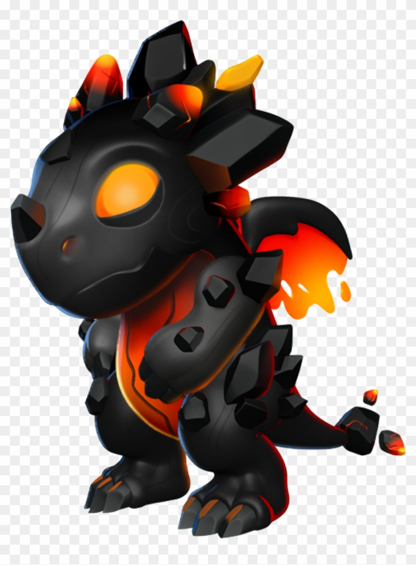 Hellhound Dragon Baby - Illustration Clipart