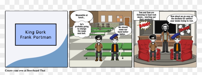 King Dork - Cartoon Clipart