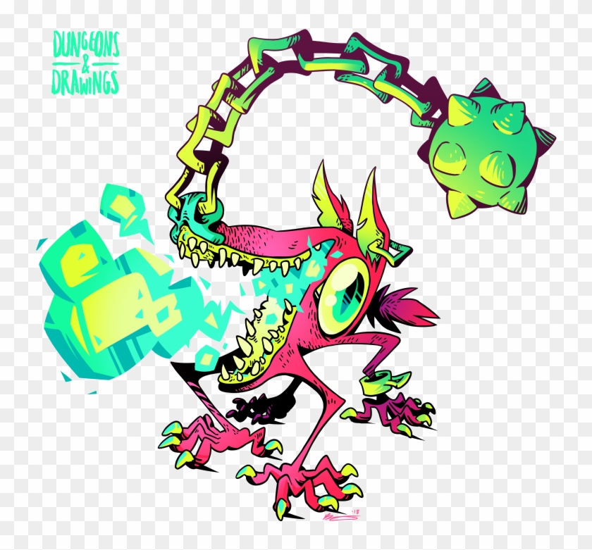 Hell Hound - Illustration Clipart