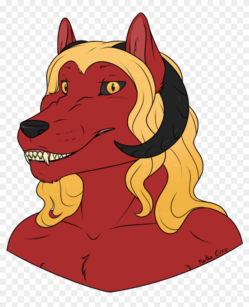 Hellhound - Cartoon Clipart
