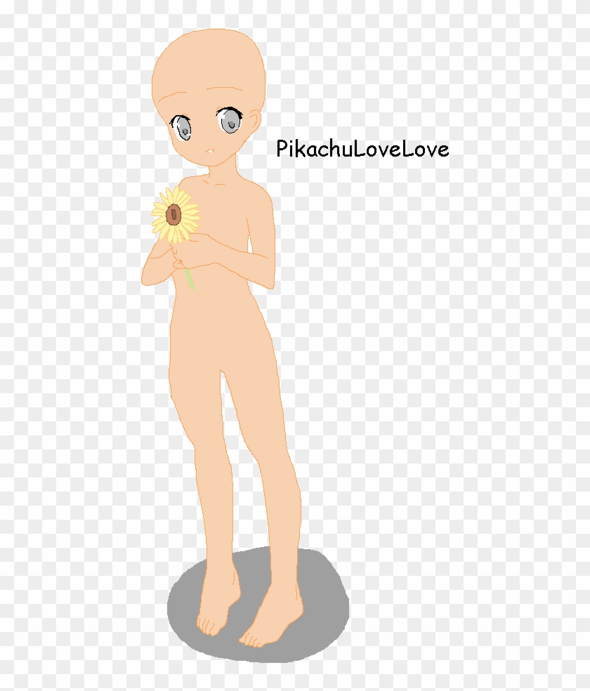 Drawing Bases Female Anime - Illustration Clipart