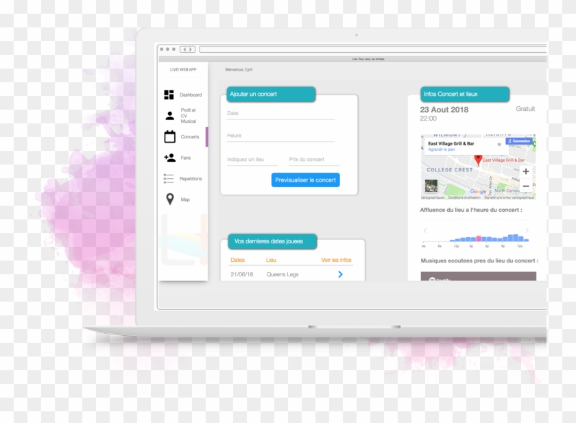 Pre-order - Tour Management App Clipart