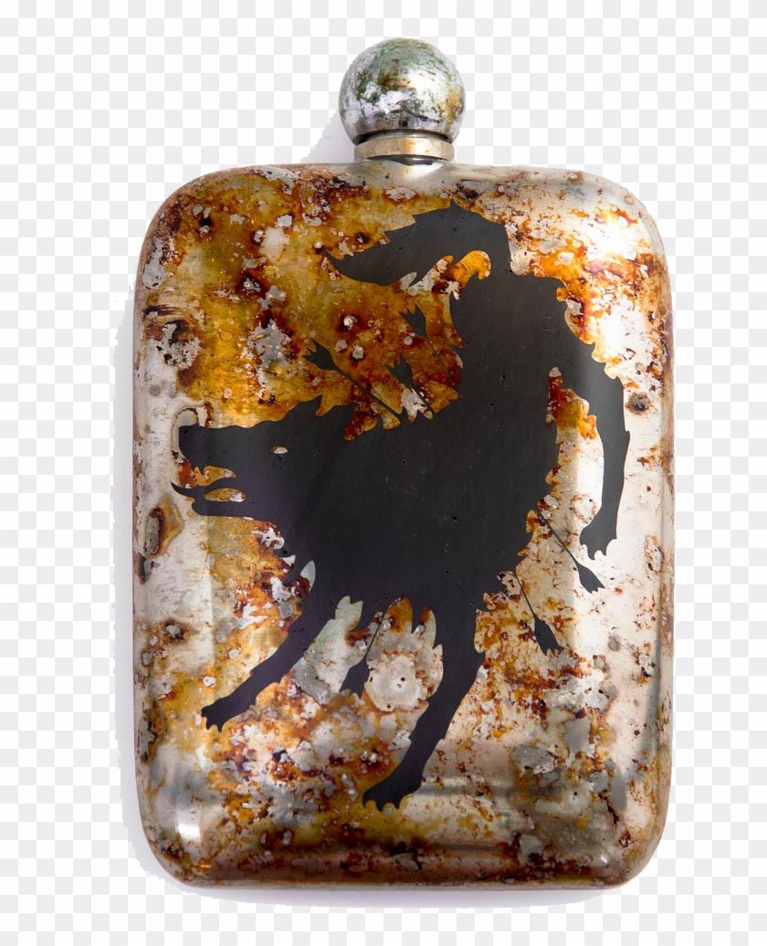 Hellhound , Png Download - Sneerwell Stainless Steel Flasks Clipart