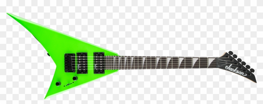 Jackson Rhoads Guitar Green Clipart #3840202