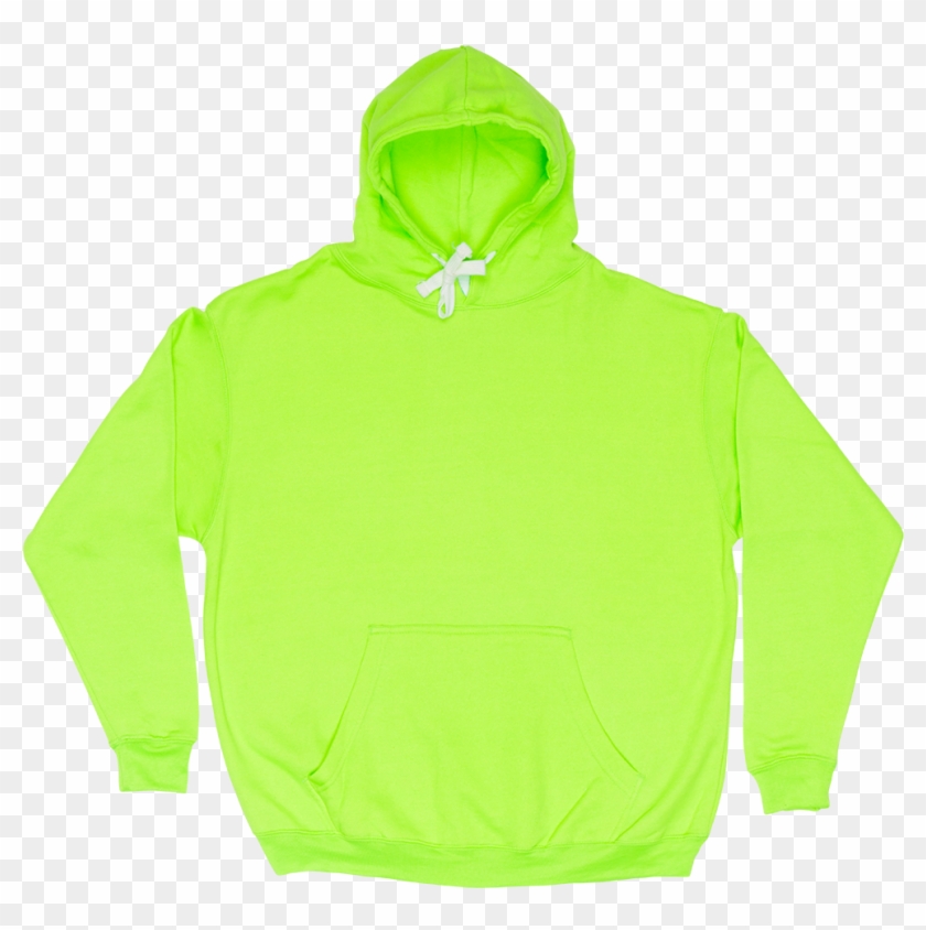 Neon Green - Hoodie Clipart #3840232