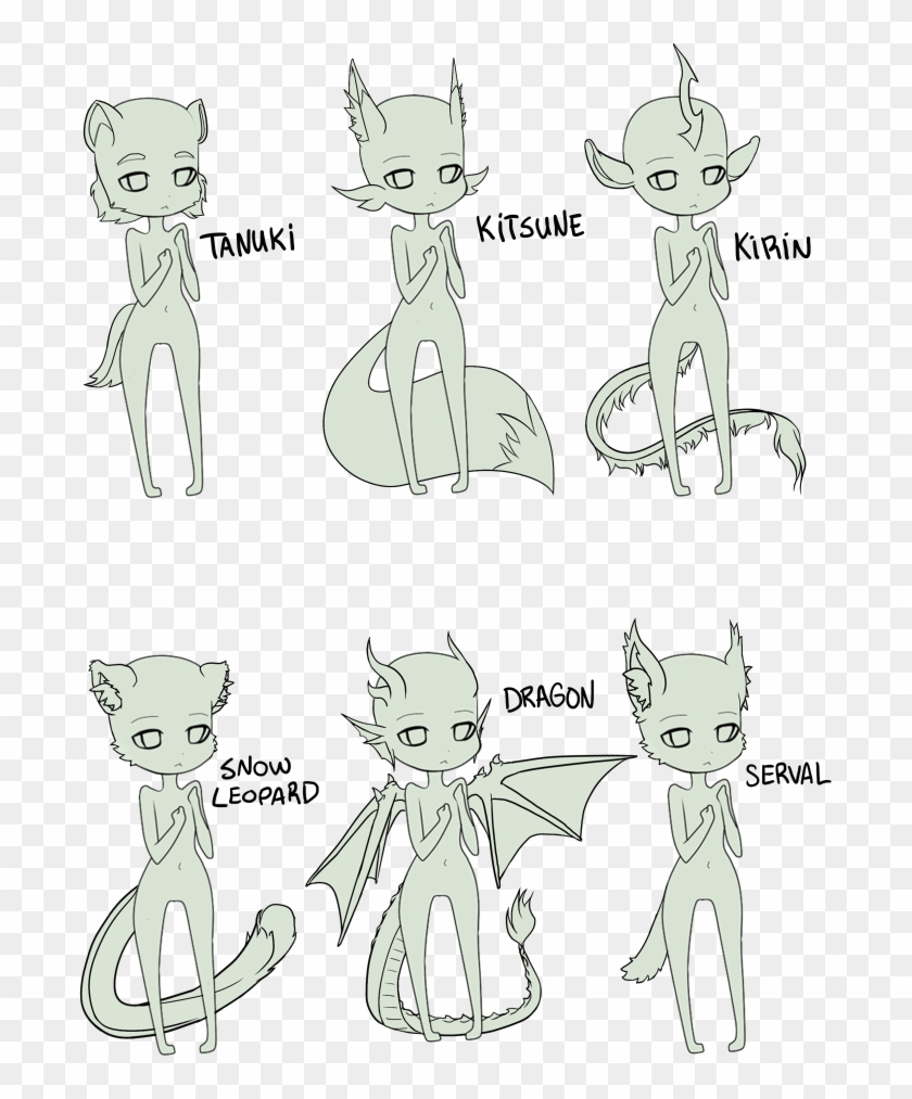 Buscar Con Google - Chibi Demon Base Clipart