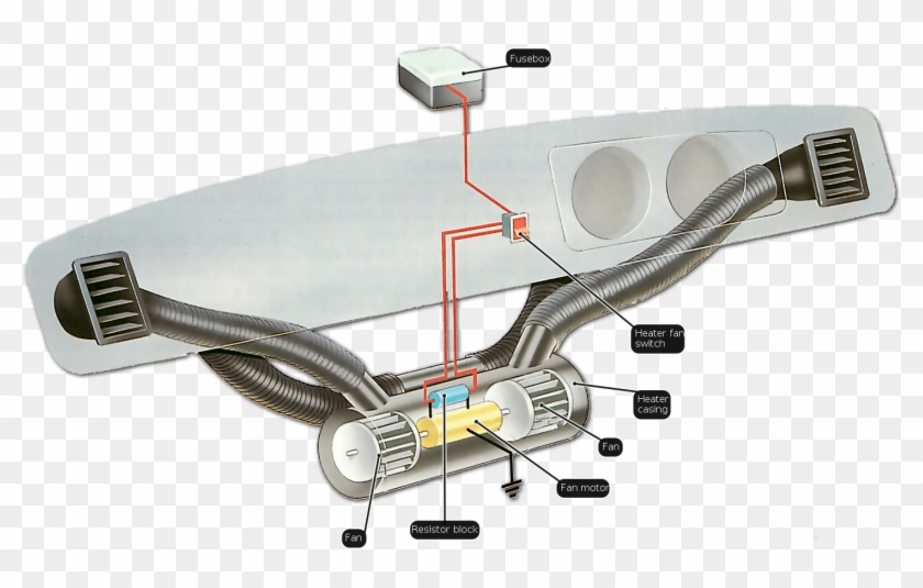 How To Fix A Car Heater - Suzuki Mehran Wiring Diagram Pdf Clipart