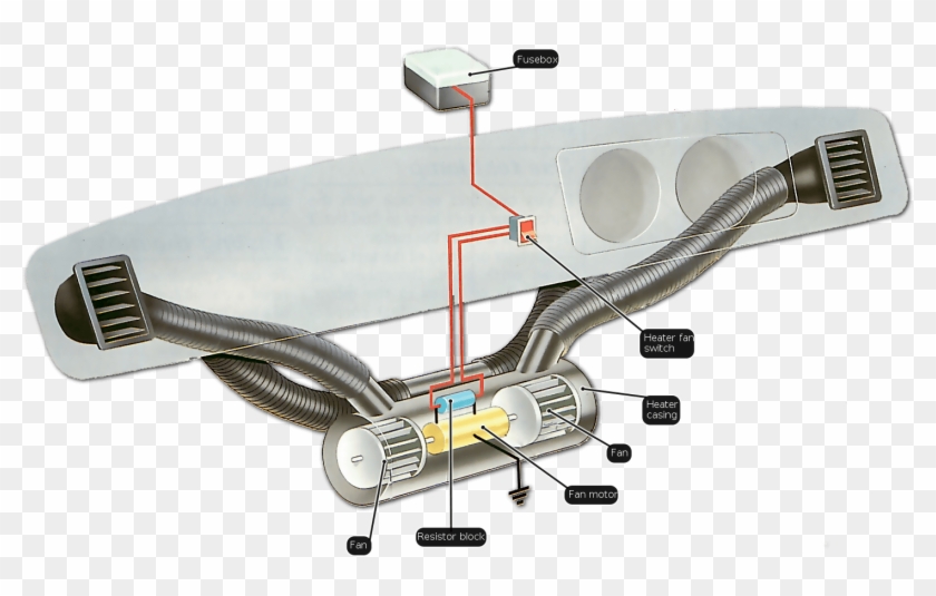 How To Fix A Car Heater - Suzuki Mehran Wiring Diagram Pdf Clipart #3840276