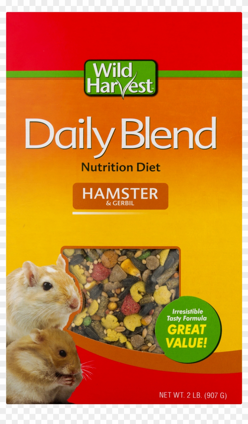 Wild Harvest Daily Blend Nutrition Diet For Hamsters - Daily Blend Hamster Food Clipart #3840408