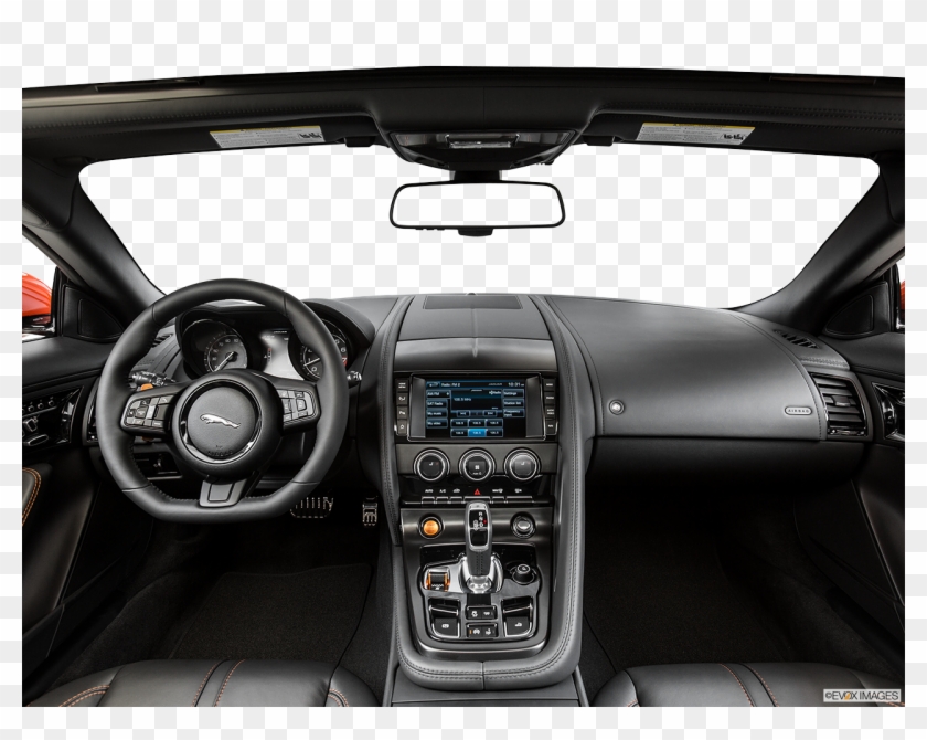 Interior View Of 2015 Jaguar F-type Convertible In - Aston Martin Db9 Clipart #3840541
