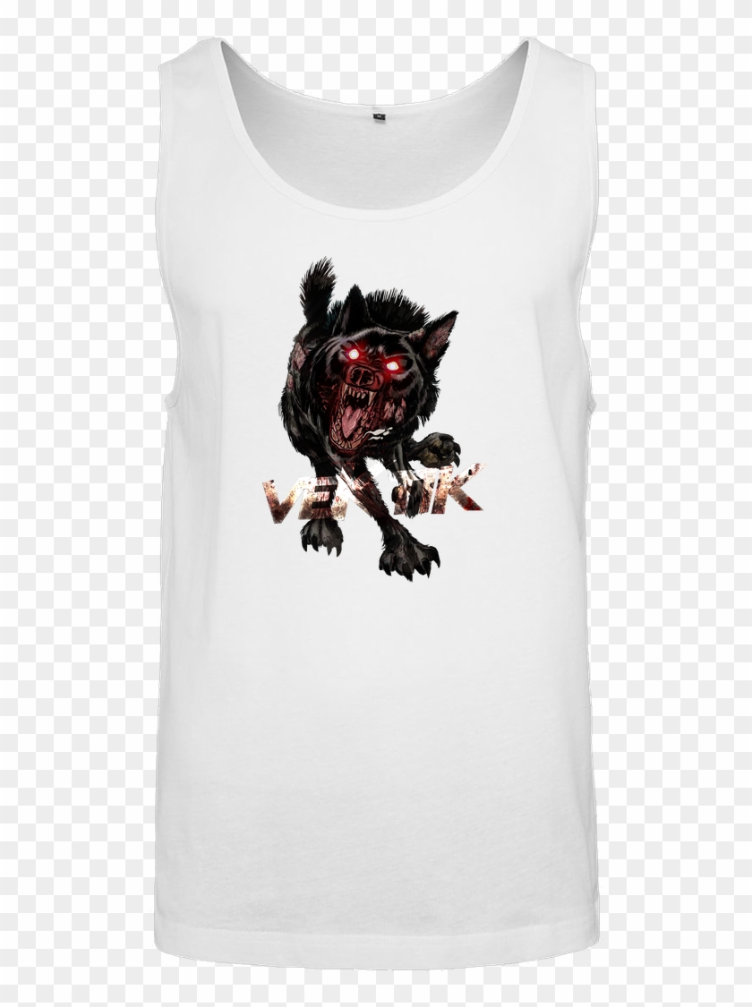 Hellhound T-shirt Tanktop Men White Clipart