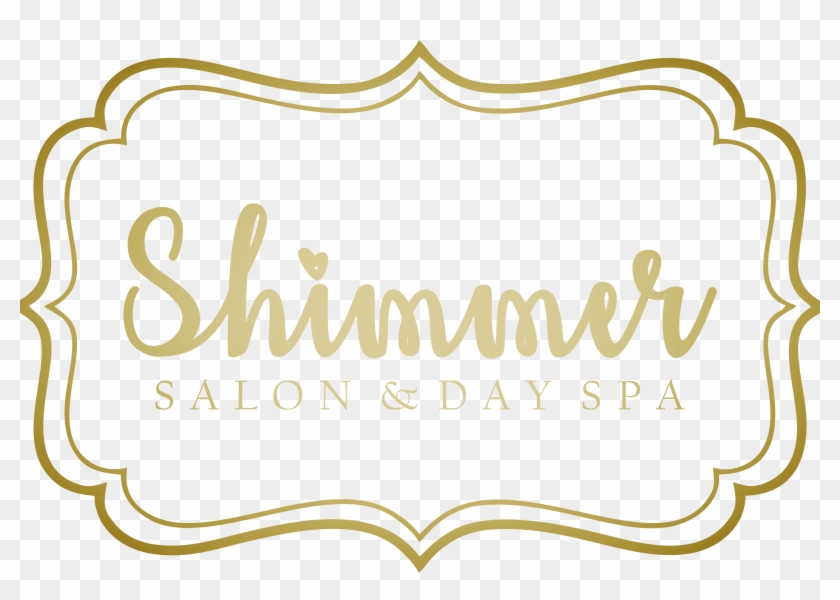 Shimmer Salon & Day Spa - Calligraphy Clipart #3840607
