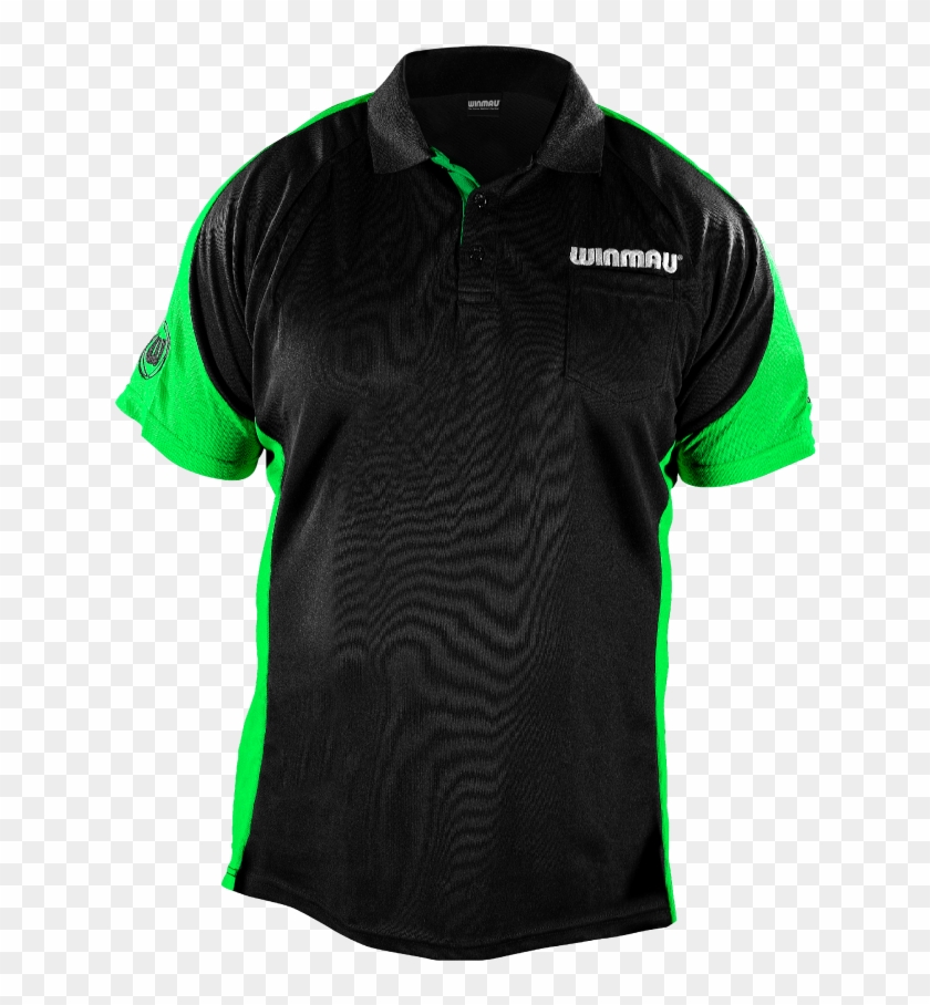 Winmau Wincool 3 Dart Short Sleeve Shirt Blue, Red Clipart
