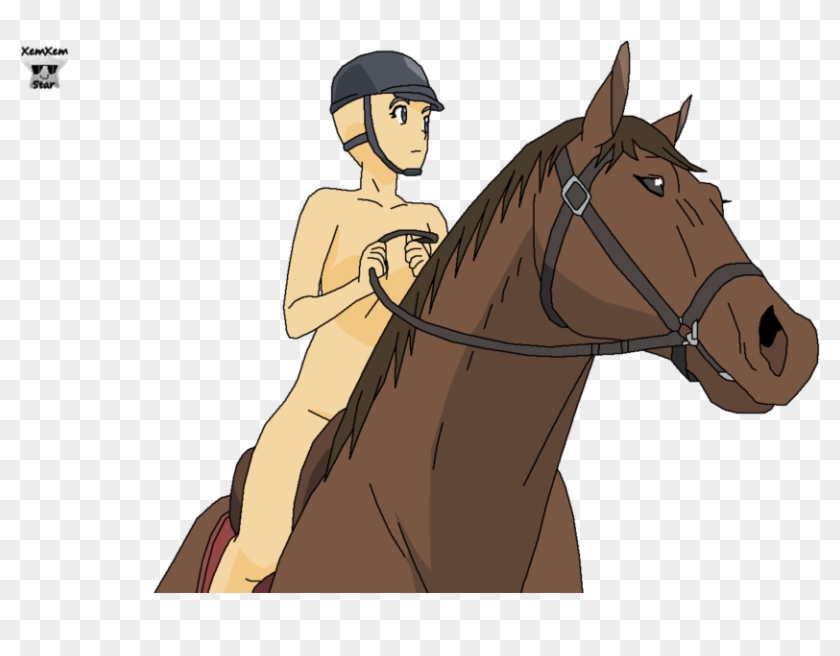 Horse And Rider Base Clipart #3840907