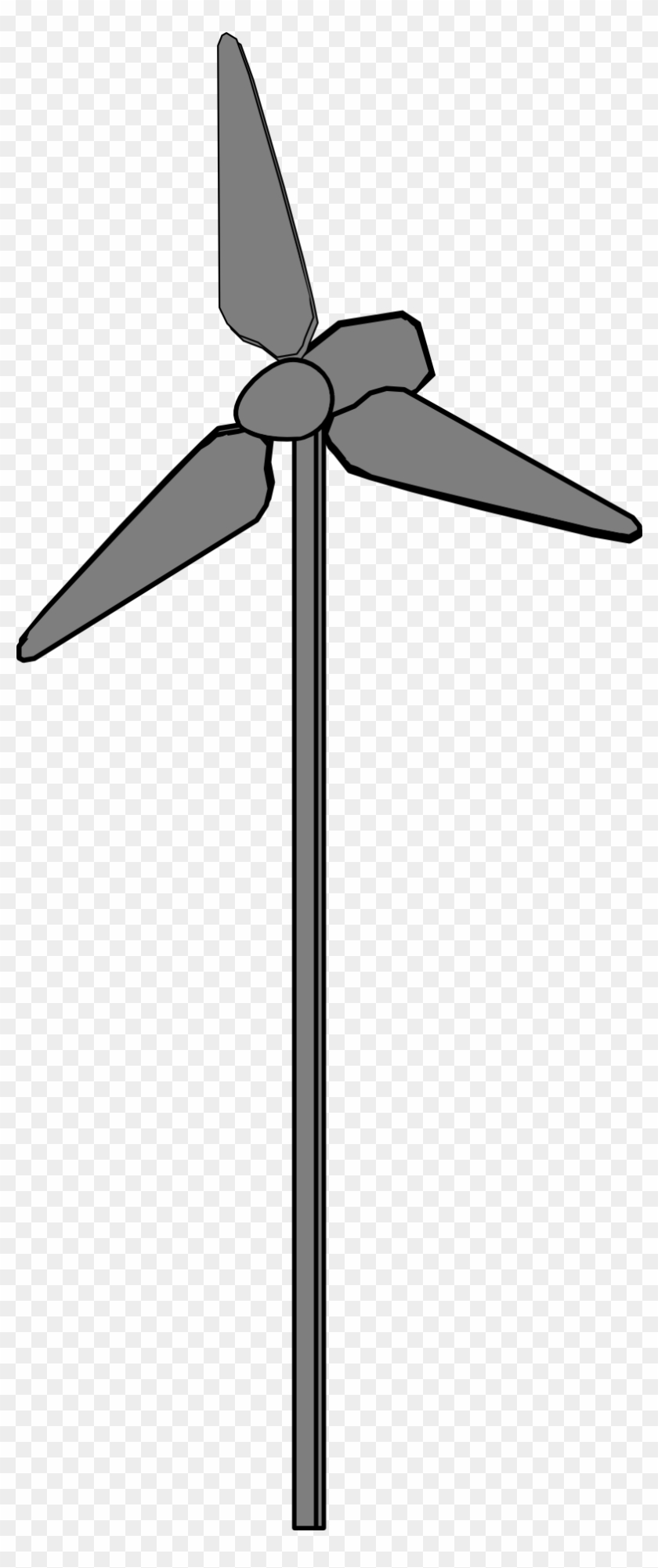 Wind Turbine Electricity Clip Art Transprent Png - Wind Turbines Clip Art Transparent #3840953