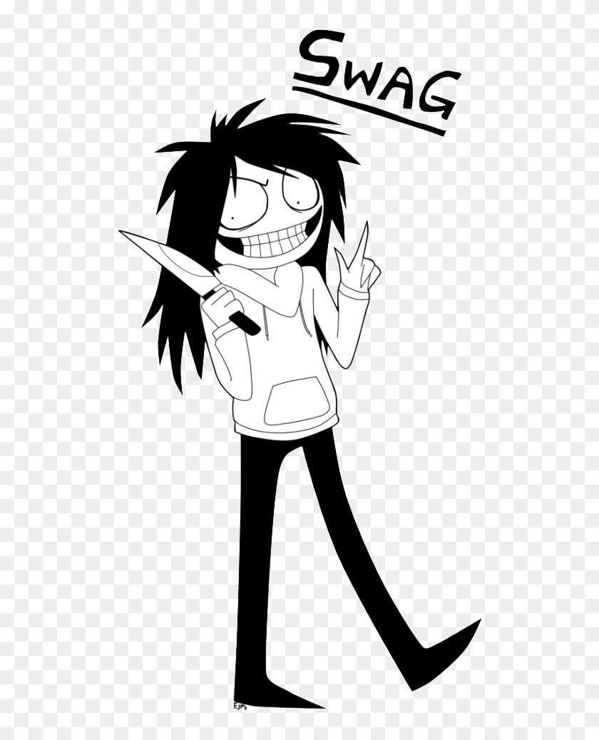 Jeff The Killer Swag Clipart #3841356