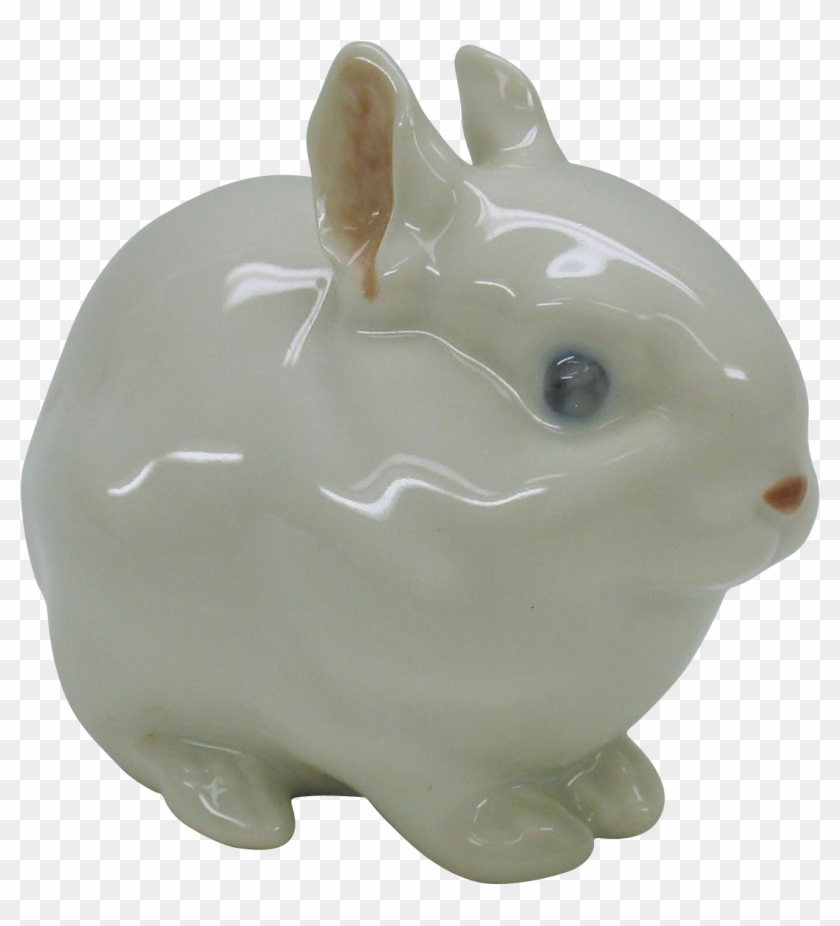 Vintage Royal Copenhagen Porcelain White Baby Gerbil - Figurine Clipart #3841485