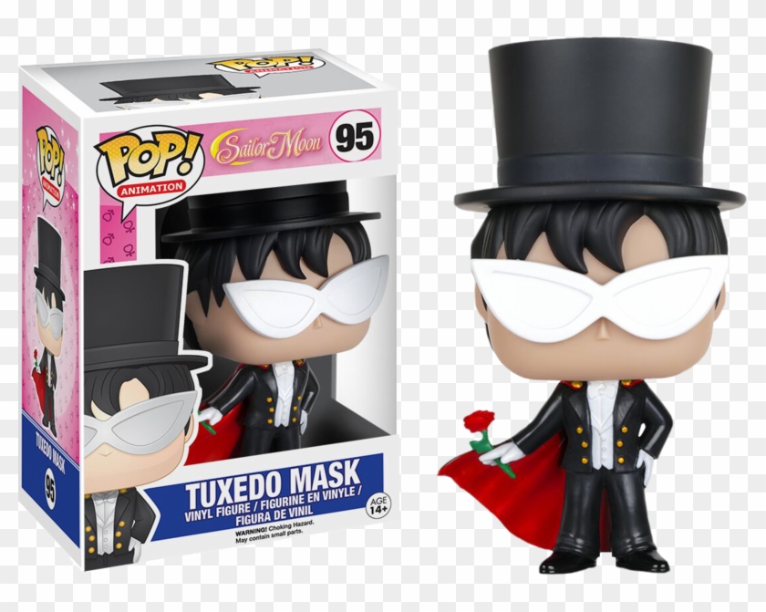 Tuxedo Mask Pop Vinyl Figurine - Tuxedo Mask Pop Clipart #3841701