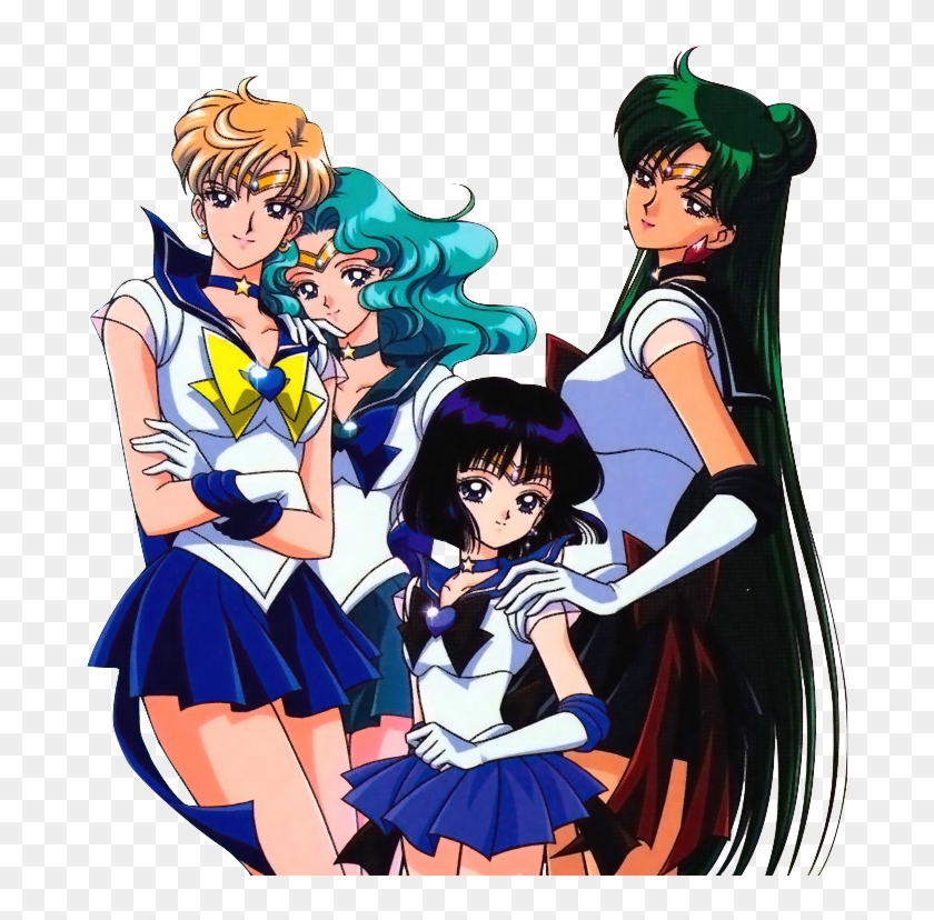 Super Outer Senshi By Marco Albiero Sailor Neptune, - 2018 Sailor Moon Wall Calendar Clipart