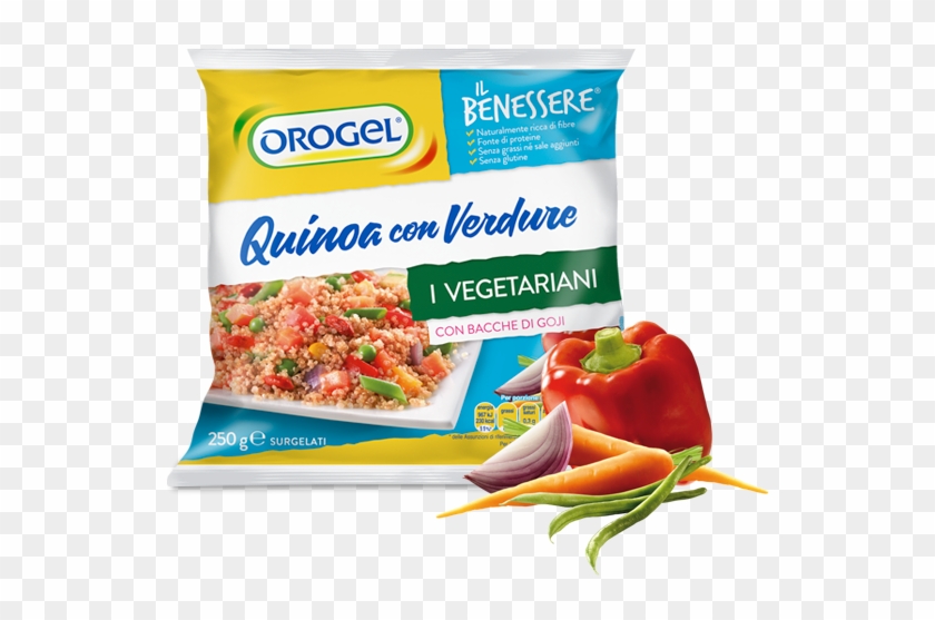 Quinoa With Vegetables And Goji Berries - Orogel Quinoa Clipart #3841847