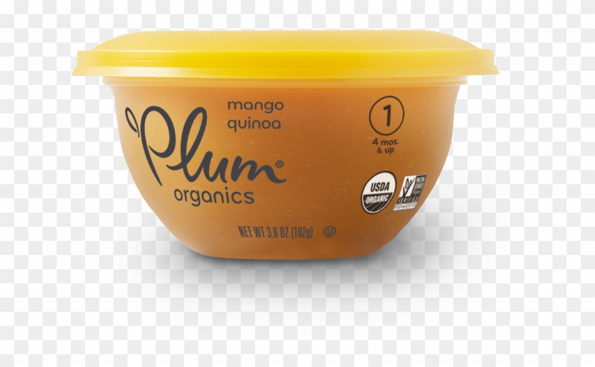 Mango & Quinoa - Plum Organics Baby Bowls Clipart