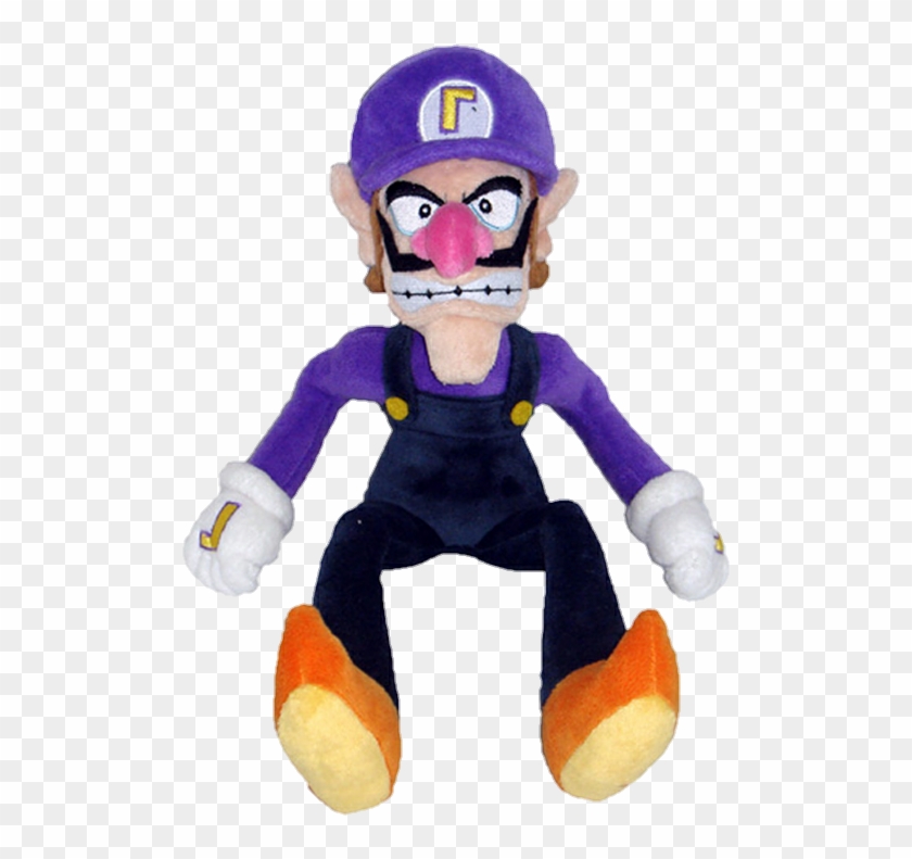 Latest Super Mario Brothers, Super Mario Bros, Mario - Waluigi Plush Toy Clipart