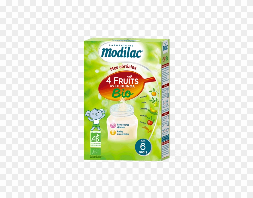 Modilac 4 Fruits With Quinoa Organic - Modilac Clipart #3842356