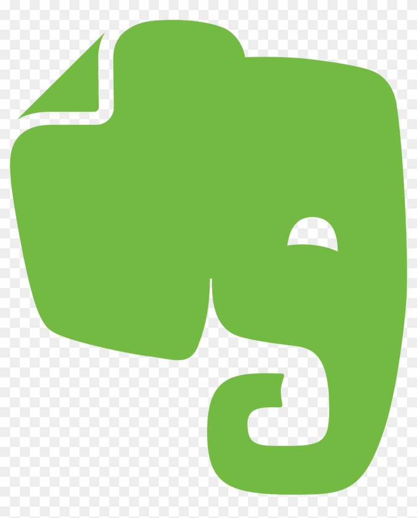 Evernote Icon Logo Png Transparent - Evernote Icon Clipart #3842529