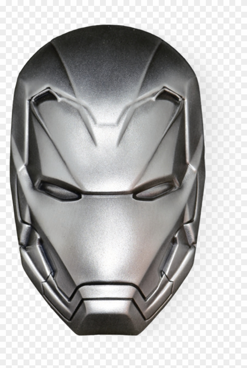 Iron Man Mask Marvel 2 Oz Silver Coin Clipart