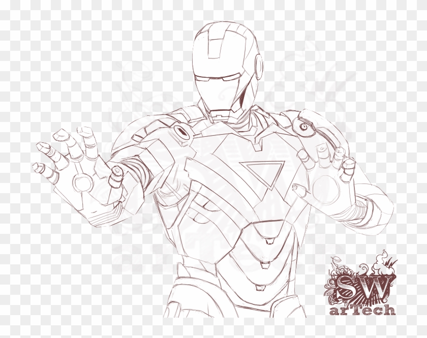 Here's - Iron Man 2d Clipart #3842759