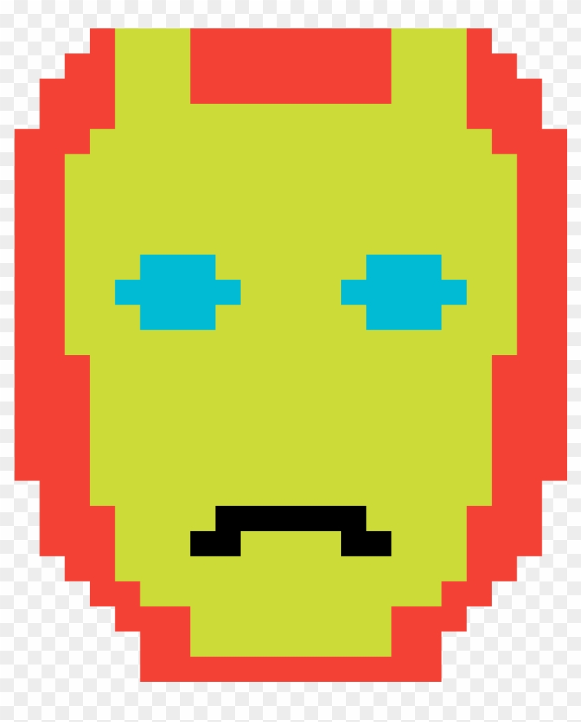 Iron Man Helmet - 8 Bit Money Png Clipart
