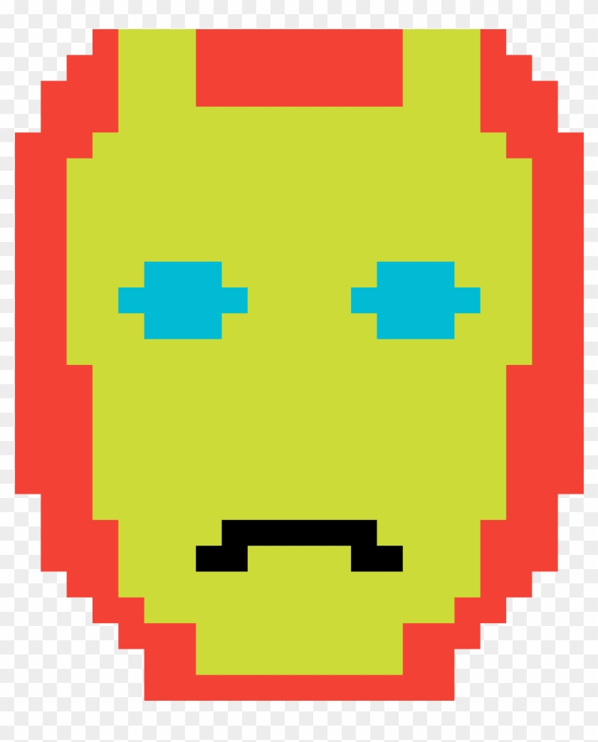 Iron Man Helmet - 8 Bit Money Png Clipart #3843168