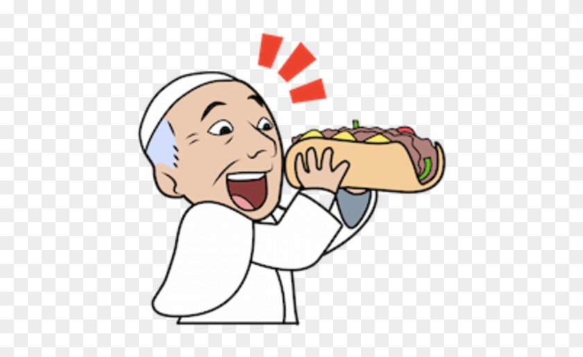 Emojis Conmemorativas Por Visita Del Papa Francisco - Popemoji App Clipart #3843511