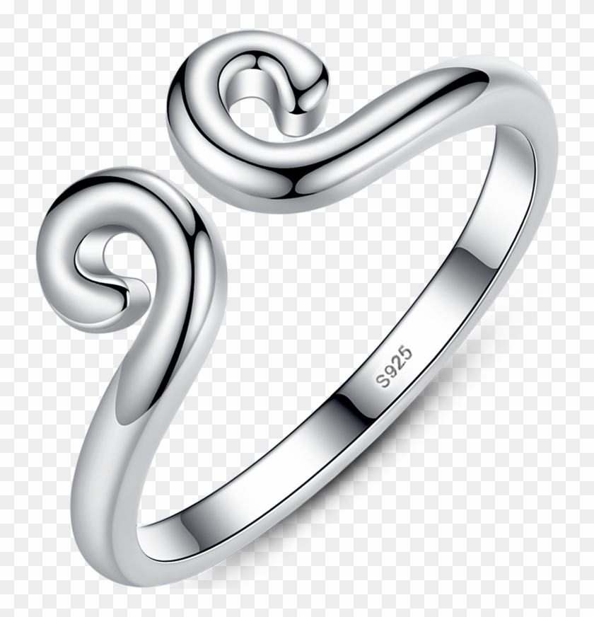 Tsful S925 Silver Tight Spell Ring Men's And Women's - Pre-engagement Ring Clipart