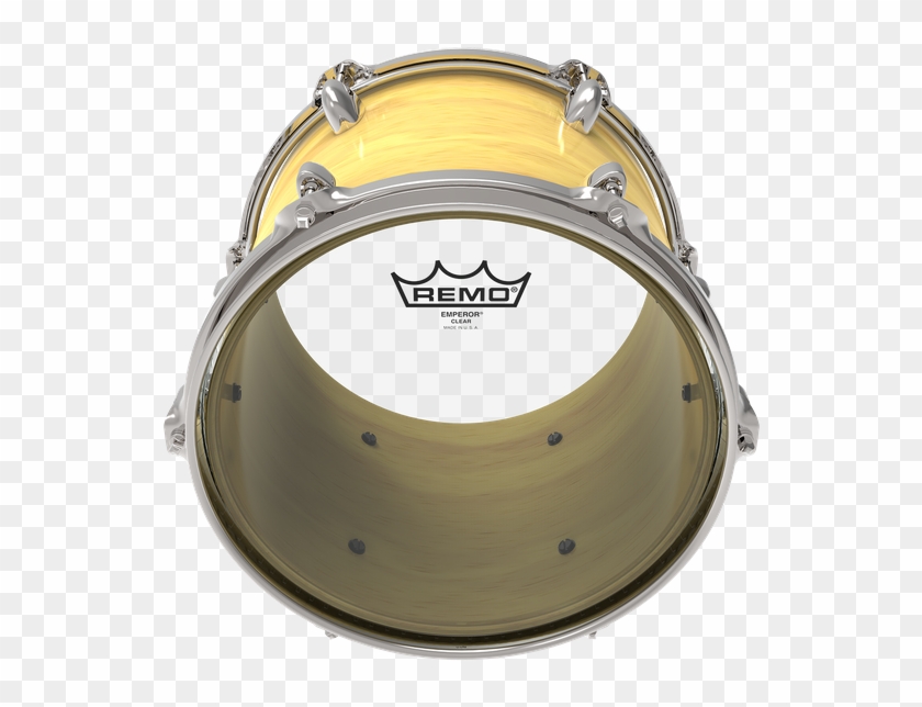 Remo Be030800 8" Clear Emperor Drum - Remo Powerstroke 4 Clear Clipart