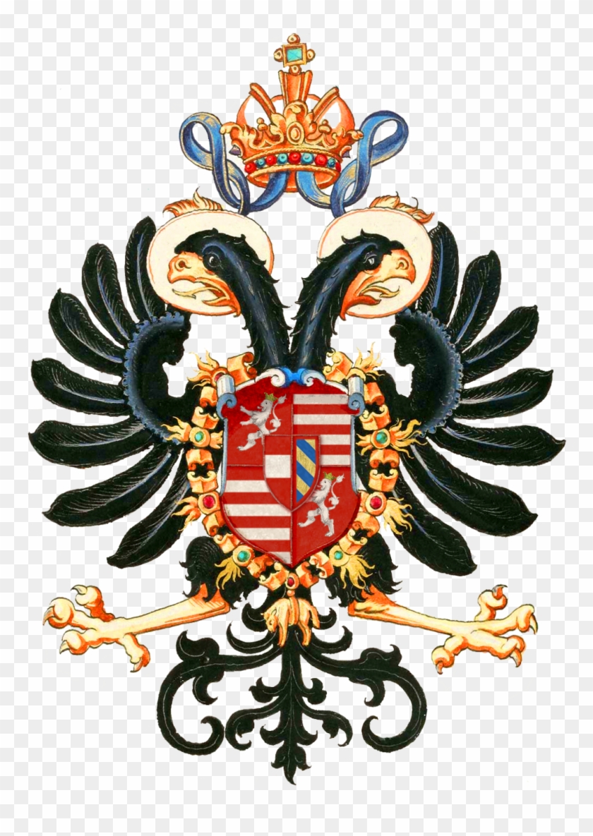 Coat Of Arms Of Maximilian Ii, Holy Roman Emperor - Holy Roman Empire Png Clipart #3843957