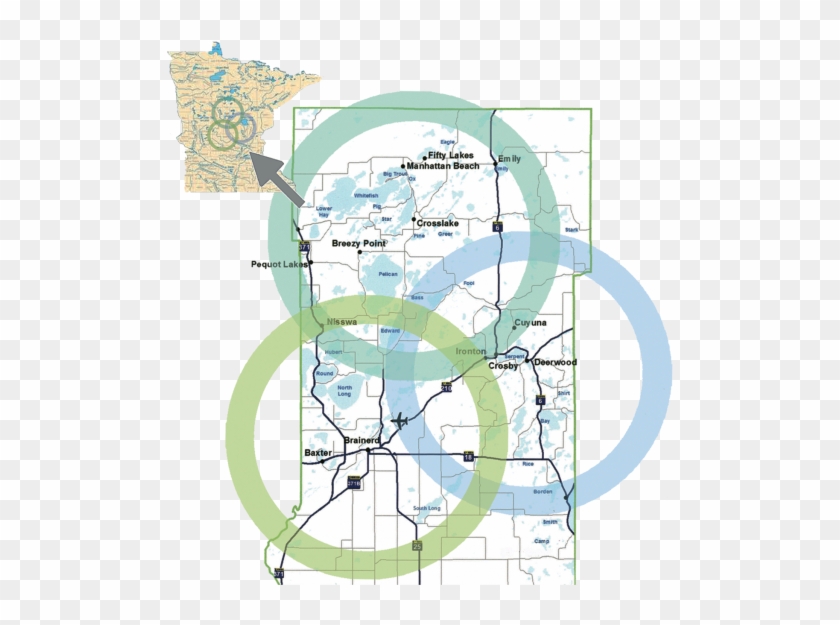 Crow Wing County - Circle Clipart