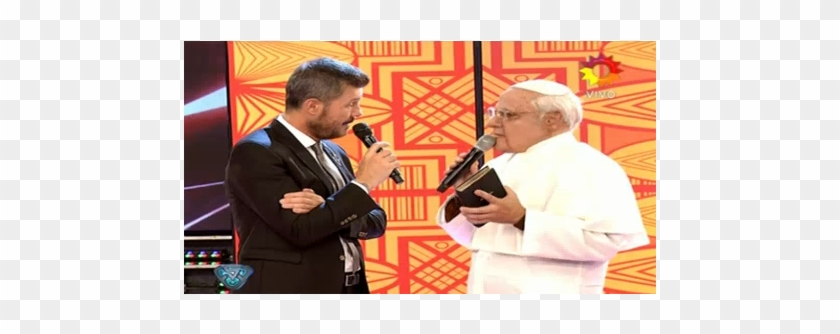 Freddy Villarreal Arrancó Como El Papa Francisco Y - Poster Clipart