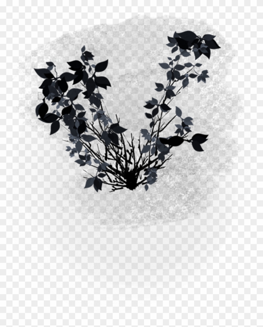 Ink Plants Bamboo Hand Painted Chinese Style Png And - Watercolor Painting Clipart