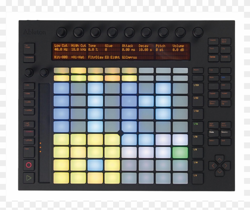 Audio - - Push Ableton Clipart