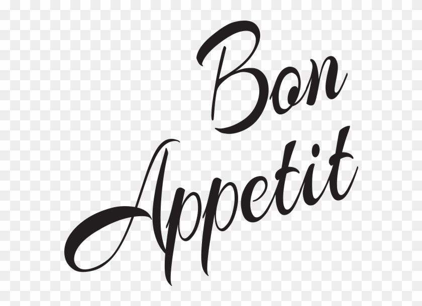 pic Bone Appetit Svg Free bon appetit calligraphy clipart