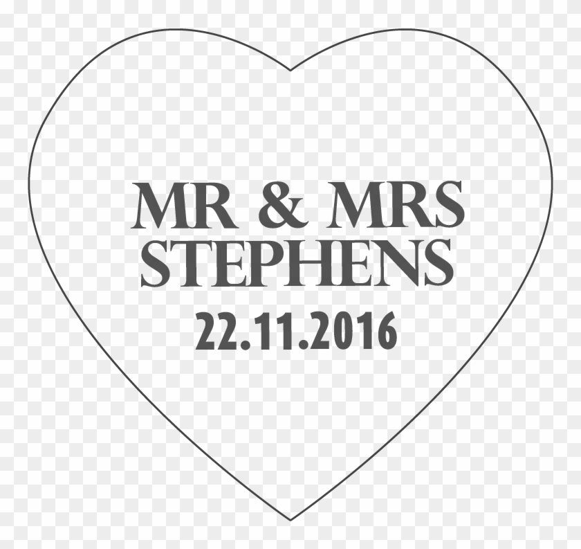 Hearts Wedding Table Confetti - Daily Street Clipart