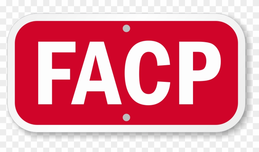 Facp Sign - Fire Alarm Control Panel Room Sign Clipart #3845376