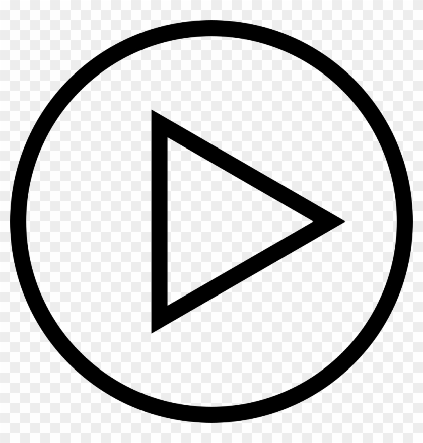 Png File - White Play Button Pdf Clipart