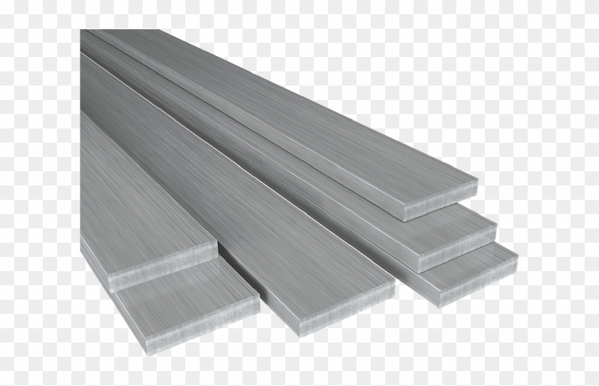 Stainless Steel Flat Bars - Plank Clipart #3845638