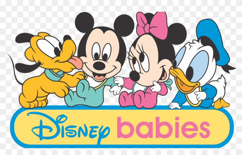 Baby Mickey Mouse And Friends Clipart #3845914