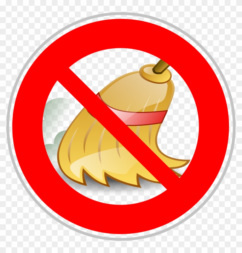 No Broom Icon - No Broom Clipart
