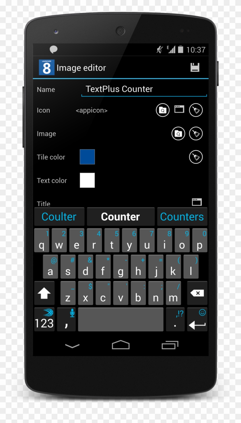 Personally, I Like To Keep The Stock Icon - Swiftkey Clipart #3846194