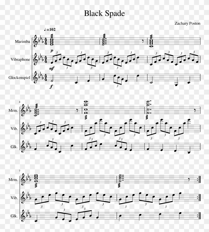 La Cucaracha Trumpet Sheet Music Clipart